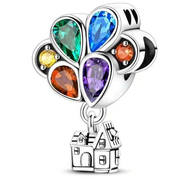 Jewelry - Colorful Gemstone Balloon Charm